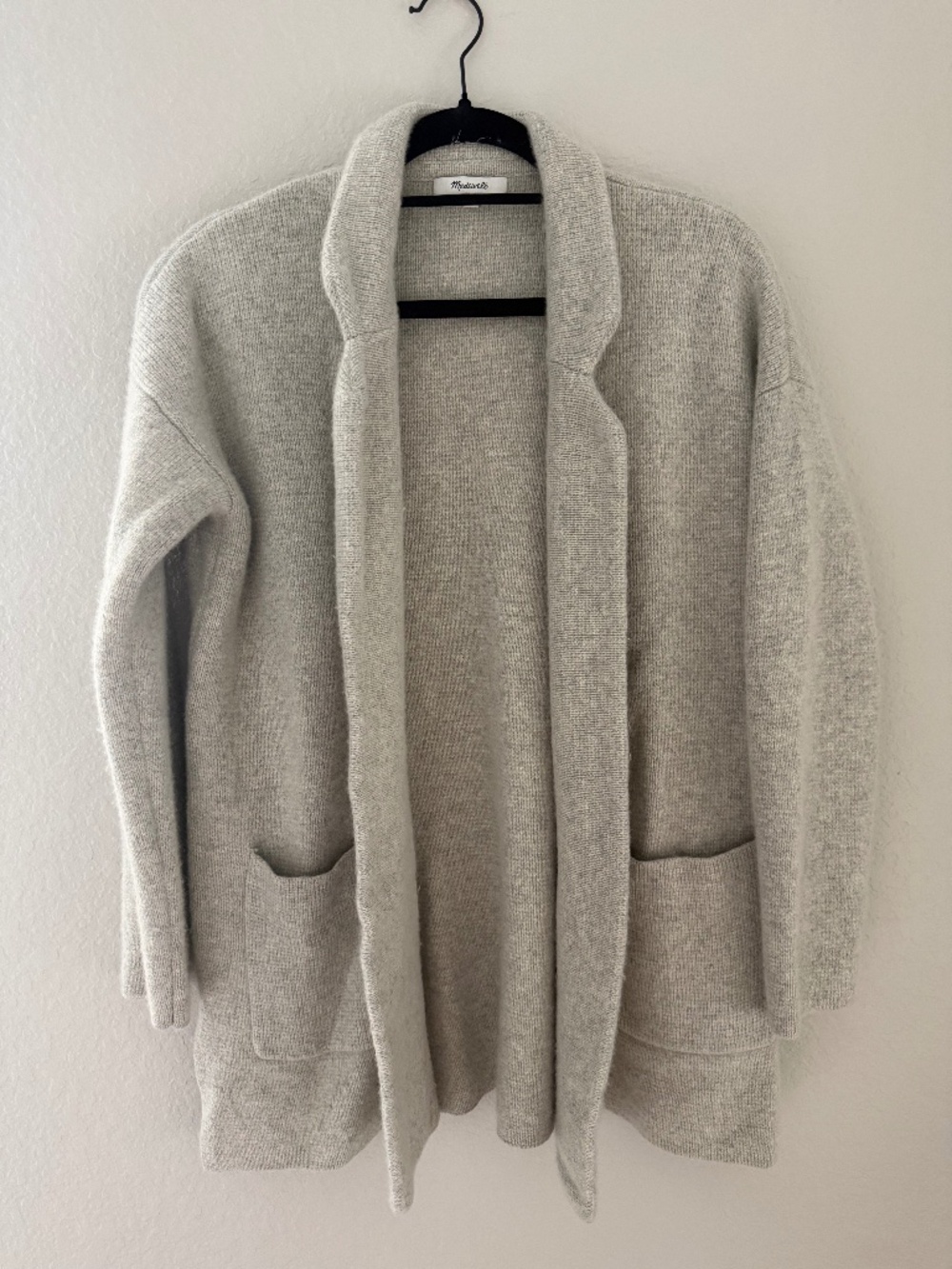 Madewell Wool Cardigan - Gray